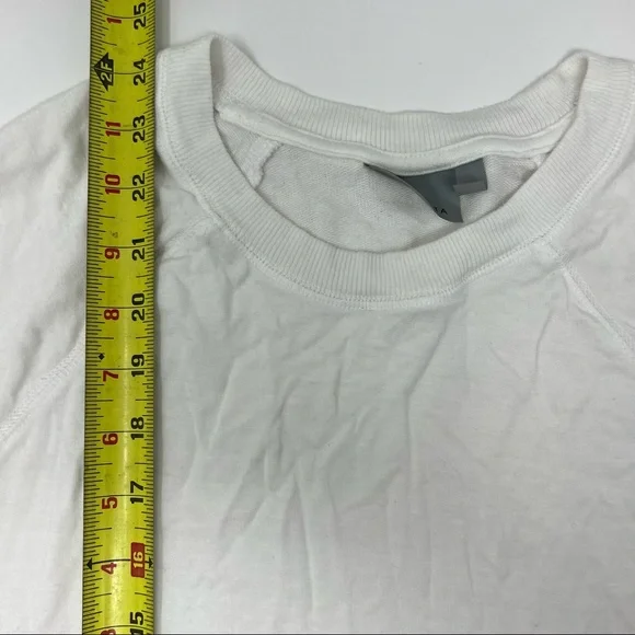 Athleta Modal White Long Sleeve Small - Picture 7 of 9